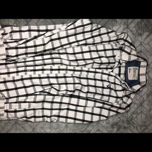 Black and White flannel